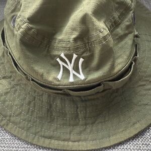 Aime Leon Dore Yankees Olive Green Bucket Hat